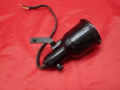 Vintage Singer Sewing Machine BLACK Bakelite Work Light # 10 • $16.99