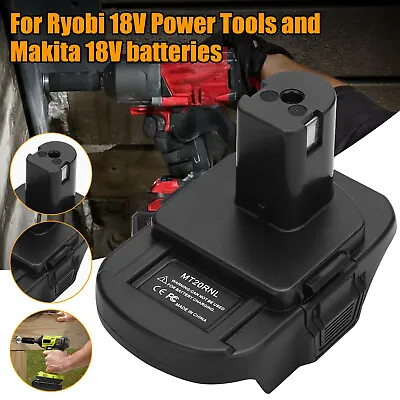 $22.98 • Buy Battery Adapter MT20RNL For Makita Li-ion Batteries Convert To Ryobi 18V Tools