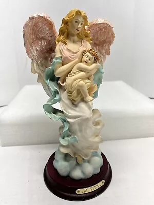 Angel And Baby Vintage Figurine From La Verona Collection Large Size 10” Height • $21.24