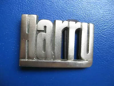 Vintage Pre-owned Solid Brass Harry Belt Buckle 4144 • $14.99