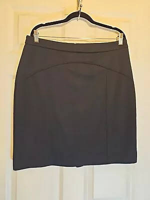 Merona Skirt Black Size 14 Pencil Fitted Office Business Wear Free Shipping  • $16.73