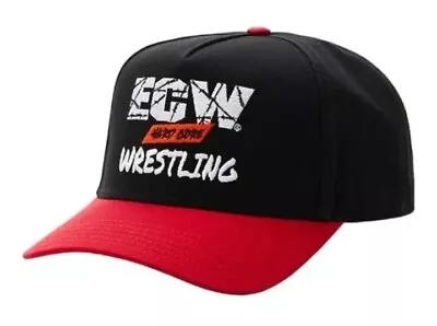 ECW Extreme Championship Wrestling Snapback Hat Cap Hard Core Black WWE  AEW • $34.91