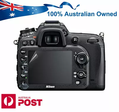 PET Screen Protector Guard For Nikon D7200 D7100 Digital Camera DSLR AUS • $4.99