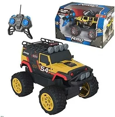 Nikko R/C Remote Controlled 1-18 Scale Off-Road Truck Jeep Wrangler Kids Toy • £26.95