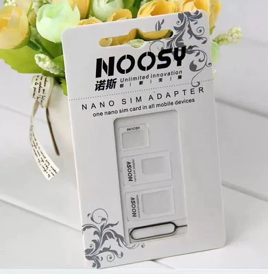 £0.01 • Buy Sim Card Adapter For All Mobile Phones 4 In 1 Pack Nano Standard Adaptor R 33