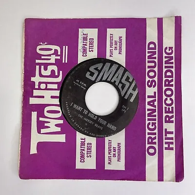 RARE! Mersey Beats I Want To Hold Your Hand (1964 45rpm 7” Record) Import 048 • $49.99