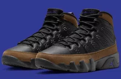 Nike Air Jordan 9 Retro Black/Light Olive Mens US 10.5-11 Sneakers Rare NEW ☑️ • $299.50