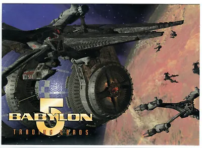 Babylon 5 1996 Fleer Skybox Box Topper Babylon 5 Station 5x7 European Distrib. • £14.45