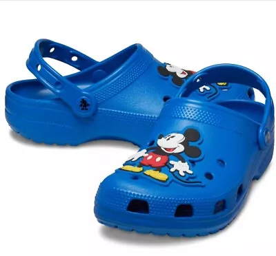 Mickey Mouse Clogs For Adults By Crocs Mickey & Co-Ladies 8 Men’s 6 NWT • $40