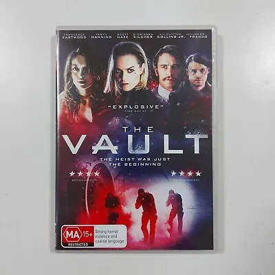 $9.85 • Buy The Vault DVD Reg 4 (2017 James Franco, Crime Horror Movie) Like-new Condition 