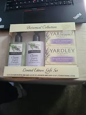 Vintage YARDLEY English Lavender Gift Set Perfume Soap Lotion Hand Lavendomeal • $19.99