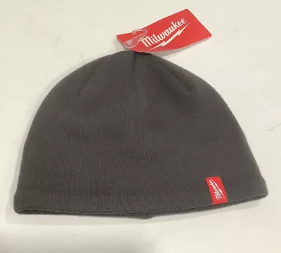 Milwaukee 502G Gray Fleece Lined Beanie - GRAY - One Size • $14.99