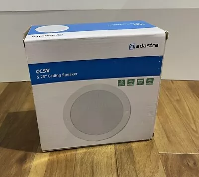 Adastra CC5V 5.25-inch Ceiling Speaker 100V Line 20W 952.184 - New. • £28.89