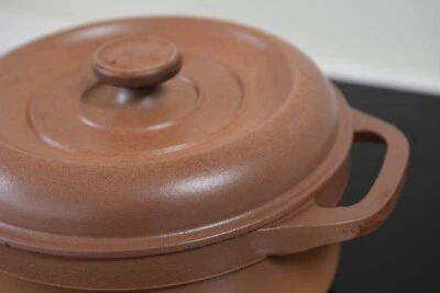 £40 • Buy Vintage LE CREUSET Dutch Oven Casserole CAST IRON . Brown In VGC