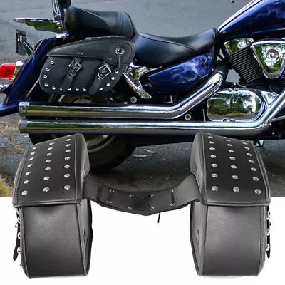 Saddle Bags Saddlebag Luggage For Honda VTX 1800 N 1800R VTX1800C VTX 1300 1300C • $129.99