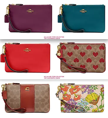 BN Coach Zip Top Wristlet Pick One • $58.99