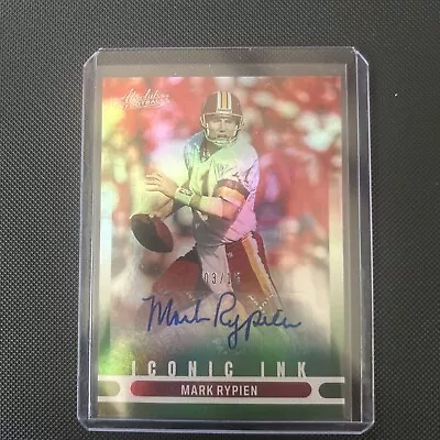 Mark Rypien Auto 3/15 • $5.99