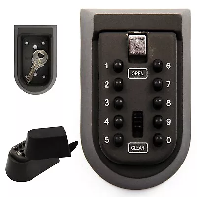 Outdoor High Security Wall Mounted Key Safe Box Code Lock Storage 4 Digit UK • £13.99