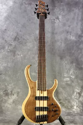 Ibanez BTB746 Natural Low Gloss NTL Ibanez 6-string Bass With Gig Bag • $1062.30