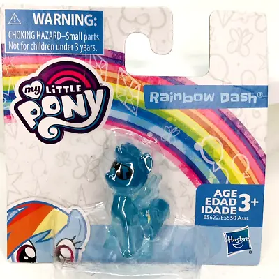 NOC My Little Pony Rainbow Dash Translucent 1.5  Figure Cake Topper Hasbro 2018 • $12.65
