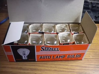 NOS Honda Yamaha Stanley Head Light Bulb A5659K 6 Volt Box Of 10 Made In Japan • $29.95