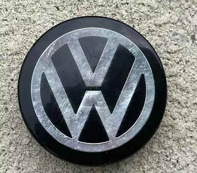 BORBET VW Logo  Wheel Rim Hub Hubcap Cover Black Center Cap 74404 • $24.99