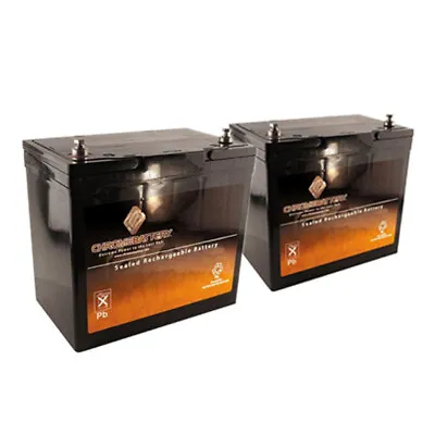 12V 35AH SLA Battery -T6 Replaces U1 Ub12350 Np-33 Dcs-33 U1-34 Ps-12350 - 2PK • $155.90