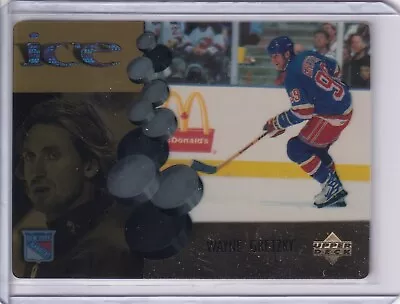 1998-99 Upper Deck McDonald's Wayne Gretzky #McD1 Ice Acetate Insert • $1.09