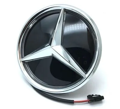 Front LED Star Emblem Grille Mirror Badge For Mercedes-Benz W177 W205 2019-2022 • $38.97