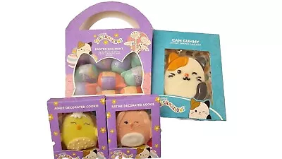 Squishmallows Easter Egg Hunt Kit 12pc - Signs And Hard Candy Cookies And Gummy • £19.99