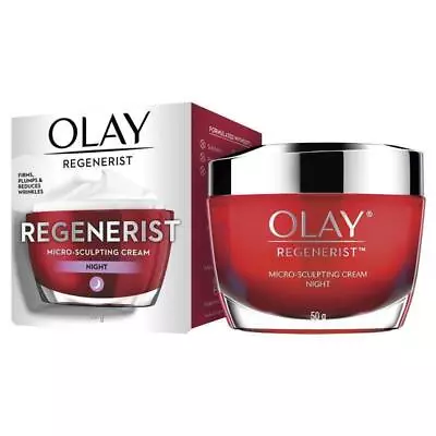 Olay Regenerist Advanced Anti-Ageing Micro-Sculpting Night Face Cream Moistur... • $29.99