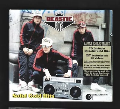 Beastie Boys – Solid Gold Hits 15 Tracks 2005 CD And Limited Ed DVD Brass Monkey • $19