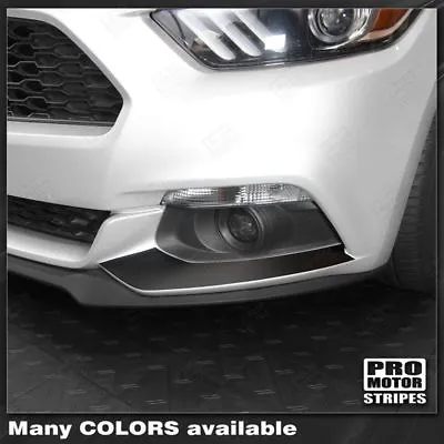 Ford Mustang 2015 2016 2017 Front Fog Lights Accent Decal Stripes (Choose Color) • $16.10