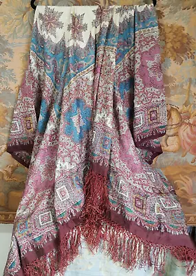 Antique Paisley Cover Shawl • £95