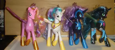 Lot Of 4 Talking My Little Pony ~ Cadance Celestia Nightmare Chrysalis ~ Working • $59.99