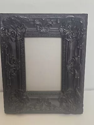 Vintage Black Photo Picture Frame Heavy Moulded Classic Style • $15