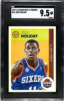 2012-13 Panini Past Present #46 Jrue Holiday SGC 9.5 MINT+ • $15