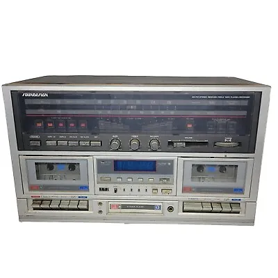 VTG Soundesign 5995 AM/FM Receiver Triple Tape Player Recorder 8 Track Cassette  • $70