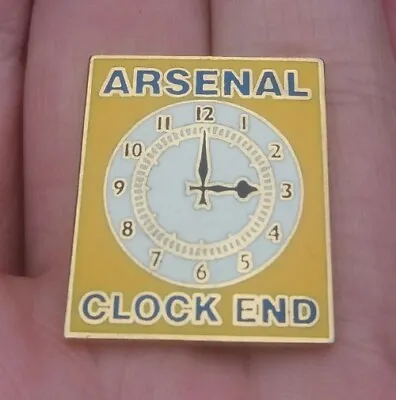 £8 • Buy Arsenal Clock End Pin Badge Vgc