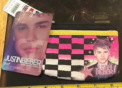 £4.33 • Buy Purse Justin Bieber JB Makeup Bag Claires Official RRP £7 Make Up Bag