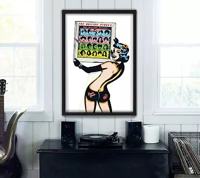 Rolling Stones Some Girls - High Quality Premium Poster Print • $32.95