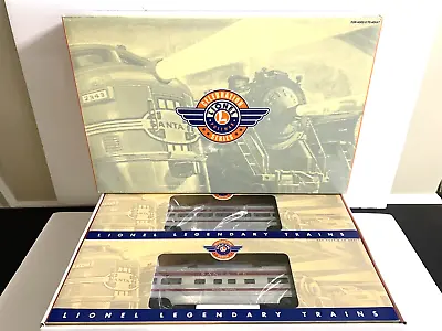 6-25446 Lionel Santa Fe PWC 15   2 Aluminum Train Passenger Car . In BOX • $179