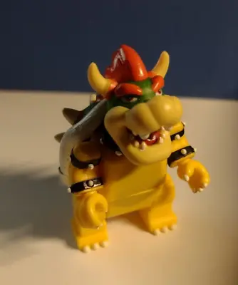 K'NEX Nintendo Super Mario Bros BOWSER Figure Approx 2.5  Tall • $9