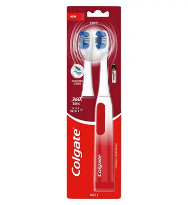 Colgate Max White 360 Electric Toothbrush With Batteries New • £9.99
