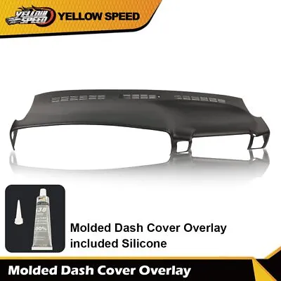 Molded Dash Cover Overlay Black Fit For 1999-2006  Chevy Silverado Sierra NEW • $92.91