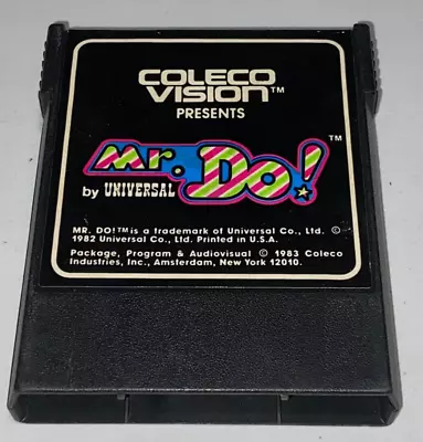 Mr. Do! (Colecovision 1982) Authentic Game Cartridge Only & Fully Tested • $14.49