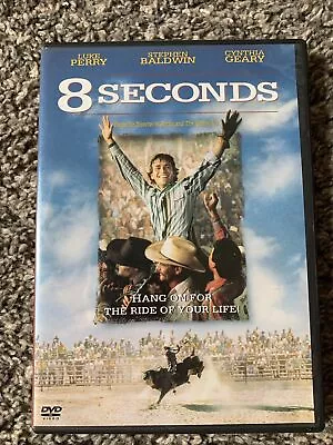 8 Seconds DVD Luke Perry Stephen Baldwin & Cynthia Geary Great Movie! 1994 • $4.99