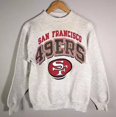 Vintage San Francisco 49ers Super Bowl Crewneck Sweatshirt 90s Unisex • $10