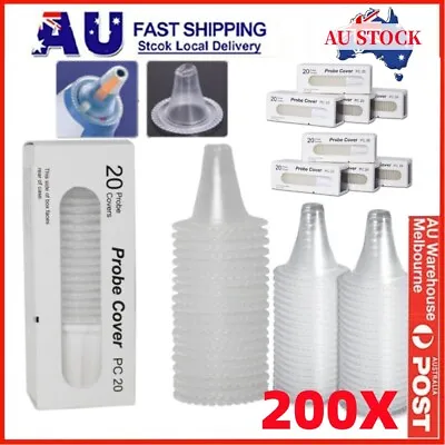 200pc Braun Thermoscan Ear Thermometer Replacement Lens Filters Probe Cover Caps • $19.99