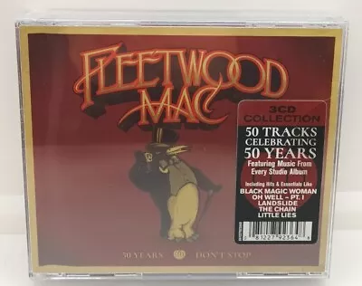 £9 • Buy Fleetwood Mac 50 Years Don't Stop 3CD Collection Boxset - NEW 